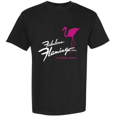 Flamingo Hotel Casino Las Vegas Retro Vintage Garment-Dyed Heavyweight T-Shirt