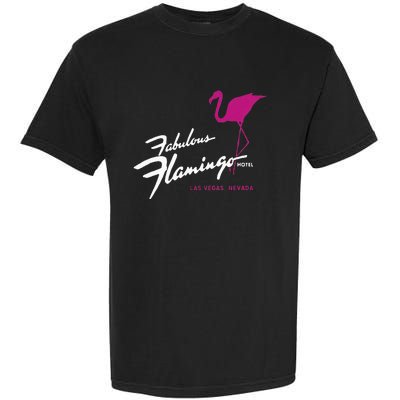 Flamingo Hotel Casino Las Vegas Retro Vintage Garment-Dyed Heavyweight T-Shirt