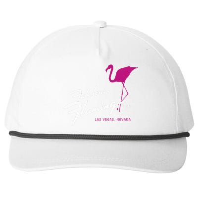 Flamingo Hotel Casino Las Vegas Retro Vintage Snapback Five-Panel Rope Hat