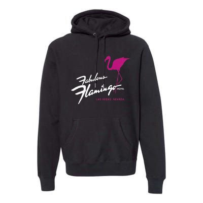 Flamingo Hotel Casino Las Vegas Retro Vintage Premium Hoodie