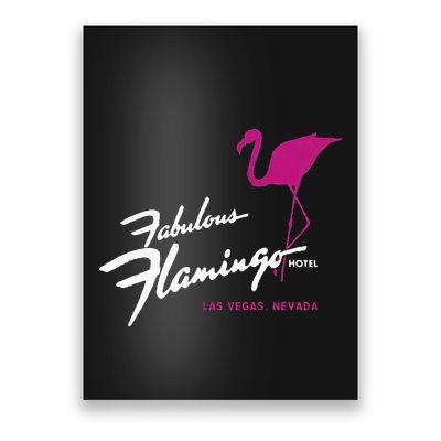 Flamingo Hotel Casino Las Vegas Retro Vintage Poster