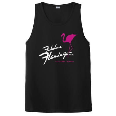 Flamingo Hotel Casino Las Vegas Retro Vintage PosiCharge Competitor Tank