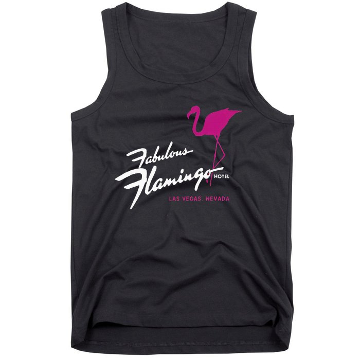 Flamingo Hotel Casino Las Vegas Retro Vintage Tank Top