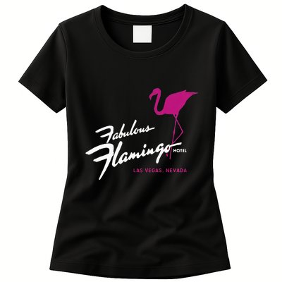 Flamingo Hotel Casino Las Vegas Retro Vintage Womens T-Shirt