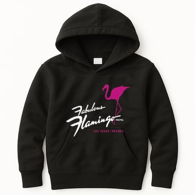Flamingo Hotel Casino Las Vegas Retro Vintage Kids Hoodie