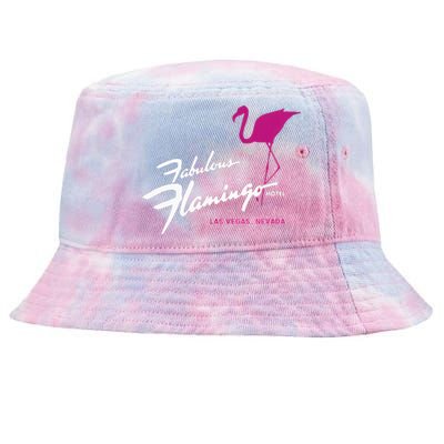 Flamingo Hotel Casino Las Vegas Retro Vintage Tie-Dyed Bucket Hat