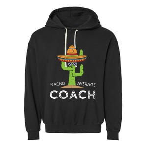 Fun Hilarious Coaching Humor Funny Saying Coach Garment-Dyed Fleece Hoodie