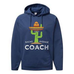 Fun Hilarious Coaching Humor Funny Saying Coach Performance Fleece Hoodie