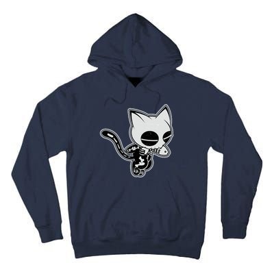 Funny Halloween Cute Ghost Skelekat Tall Hoodie