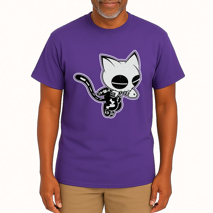 Funny Halloween Cute Ghost Skelekat Tall T-Shirt