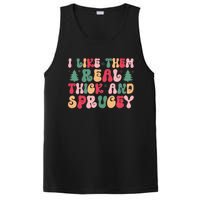 Festive Holiday Cheer Slogan PosiCharge Competitor Tank