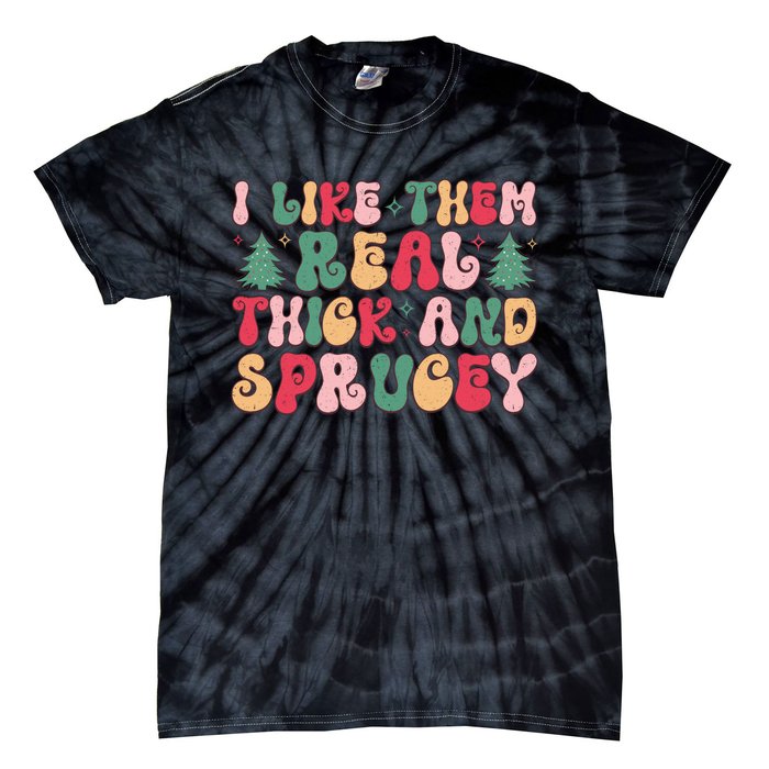 Festive Holiday Cheer Slogan Tie-Dye T-Shirt