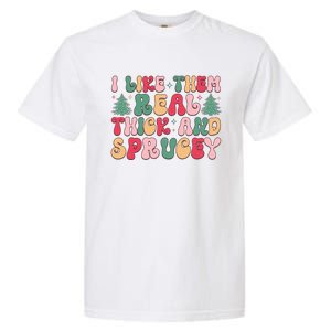 Festive Holiday Cheer Slogan Garment-Dyed Heavyweight T-Shirt