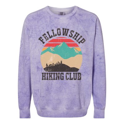 Fellowship Hiking Club 1 Colorblast Crewneck Sweatshirt