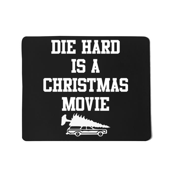 Funny Hard Chrismtas Movie Vintage Retro Mousepad