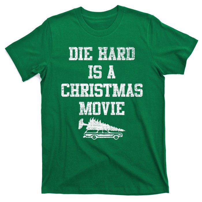 Funny Hard Chrismtas Movie Vintage Retro T-Shirt