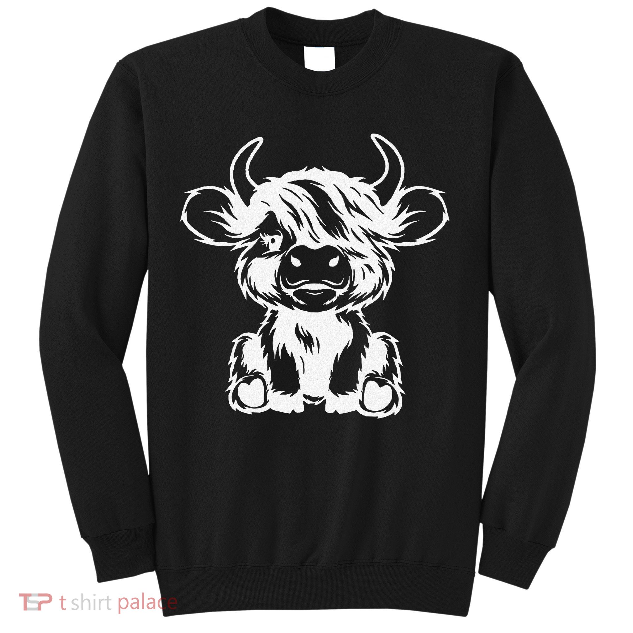 Funny Highland Cow Gift Sweatshirt