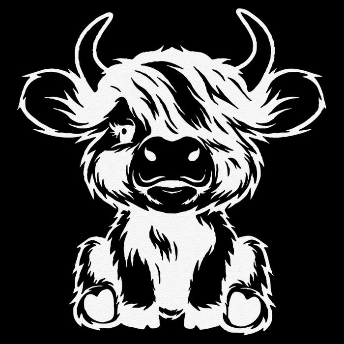 Funny Highland Cow Gift Bucket Hat