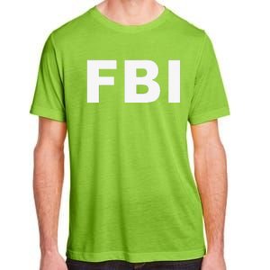 FBI Halloween Costume Federal Law Enforcement Adult ChromaSoft Performance T-Shirt