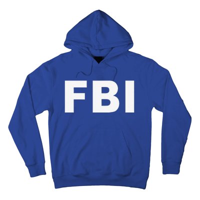 FBI Halloween Costume Federal Law Enforcement Hoodie