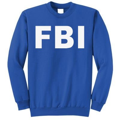 FBI Halloween Costume Federal Law Enforcement Sweatshirt