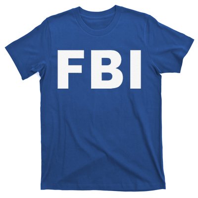 FBI Halloween Costume Federal Law Enforcement T-Shirt