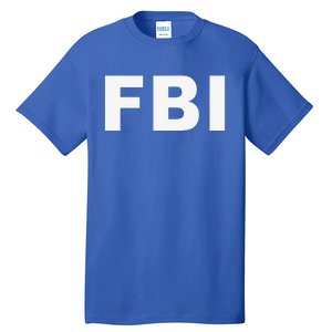 FBI Halloween Costume Federal Law Enforcement Tall T-Shirt