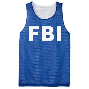 FBI Halloween Costume Federal Law Enforcement Mesh Reversible Basketball Jersey Tank