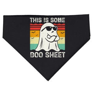 Funny Halloween Cool Boo Ghost Costume This Is Some Boo Sheet USA-Made Doggie Bandana