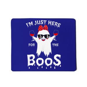 Funny Halloween Costum Im Just Here For The Boos Ghost Beer Cool Gift Mousepad