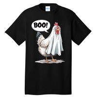 Funny Halloween Chicken Boo Spooky Chicken Halloween Costume Tall T-Shirt