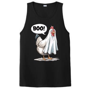 Funny Halloween Chicken Boo Spooky Chicken Halloween Costume PosiCharge Competitor Tank