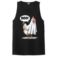 Funny Halloween Chicken Boo Spooky Chicken Halloween Costume PosiCharge Competitor Tank