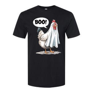 Funny Halloween Chicken Boo Spooky Chicken Halloween Costume Softstyle CVC T-Shirt