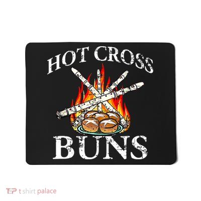 Funny Hot Cross Buns Mousepad