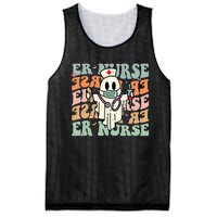 Funny Halloween Costume for Groovy Emergency Room Nurses Mesh Reversible Basketball Jersey Tank