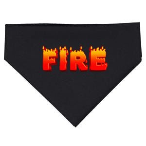 Family Halloween Costumes Fire and Ice Theme USA-Made Doggie Bandana