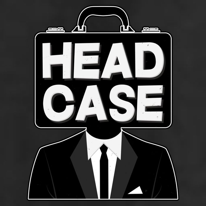Funny Head Case Man Cool Comfort Performance Bucket Hat
