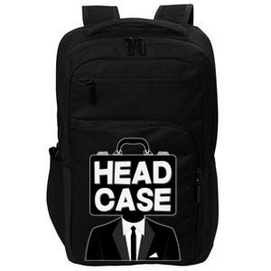 Funny Head Case Man Impact Tech Backpack