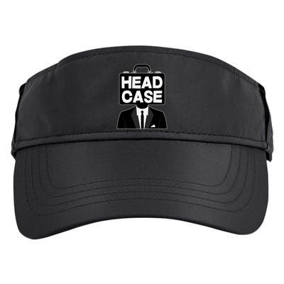 Funny Head Case Man Adult Drive Performance Visor