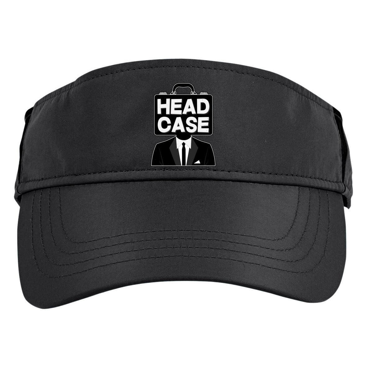 Funny Head Case Man Adult Drive Performance Visor