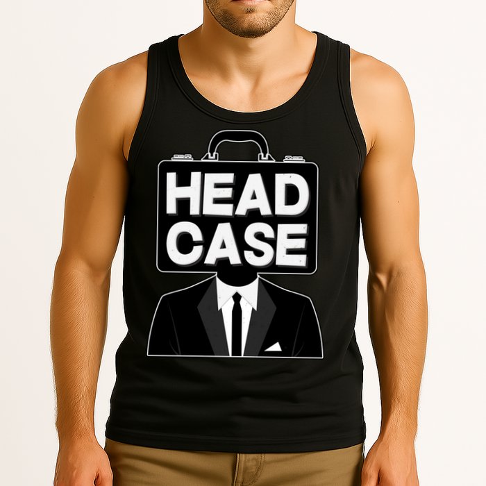 Funny Head Case Man Tank Top