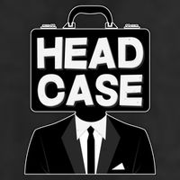 Funny Head Case Man Golf Towel
