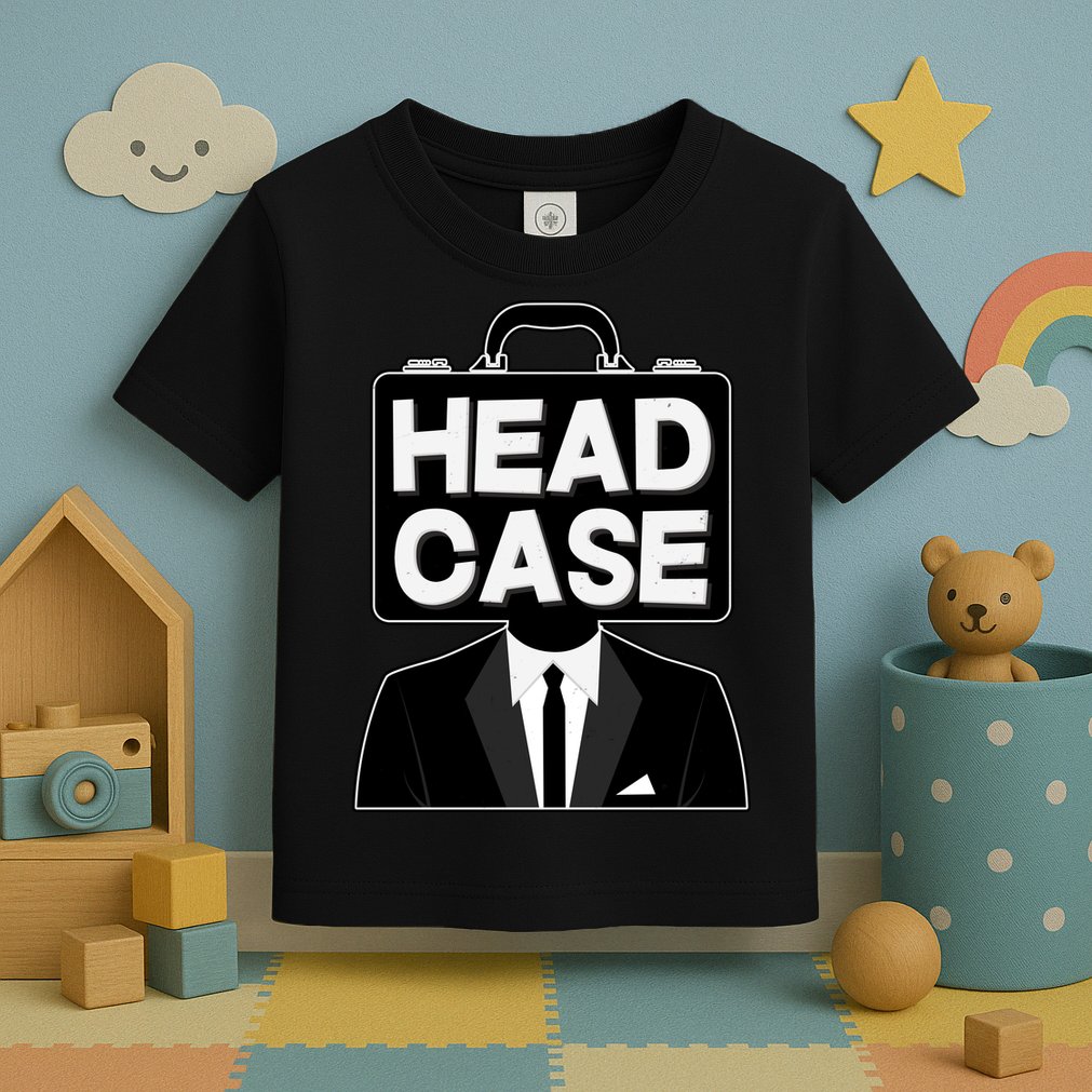 Funny Head Case Man Toddler T-Shirt