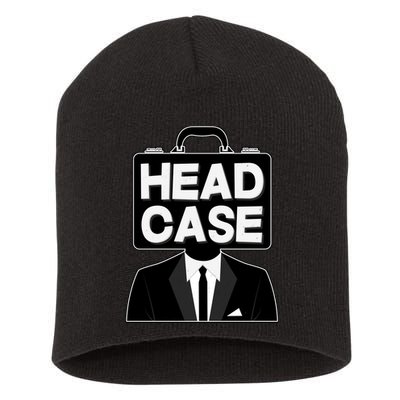Funny Head Case Man Short Acrylic Beanie
