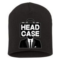 Funny Head Case Man Short Acrylic Beanie