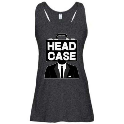 Funny Head Case Man Ladies Essential Flowy Tank