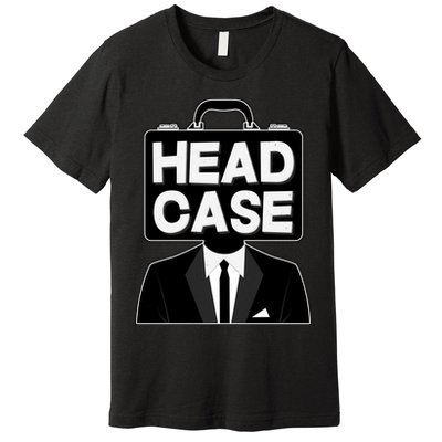Funny Head Case Man Premium T-Shirt