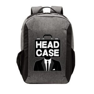 Funny Head Case Man Vector Backpack