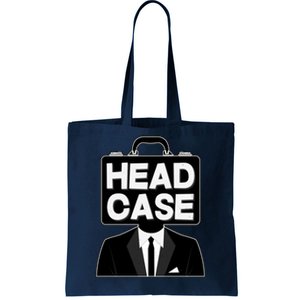 Funny Head Case Man Tote Bag